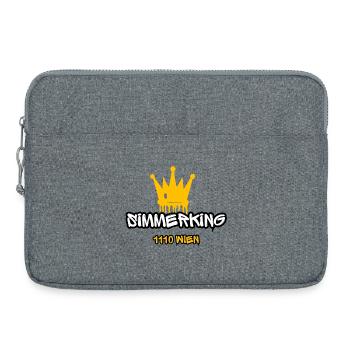 Simmeringer SIMMERKING! - Laptop bag 15" - heather grey - Front