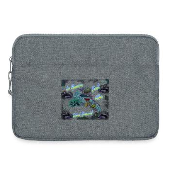 Canary Islands - La Gomera: "feel-good island" to relax! - Laptop bag 15" - heather grey - Front