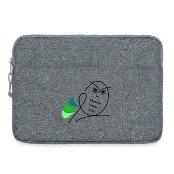 Jahrestag. Jubiläumsdekade. Humor. komisch - Laptoptasche 15" - Grau meliert - Vorne