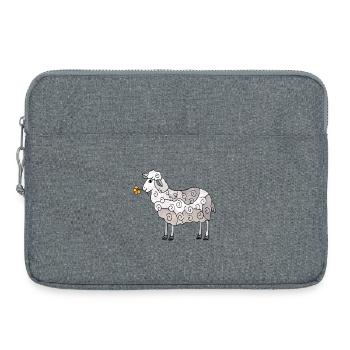 Sheep - Laptop bag 15" - heather grey - Front