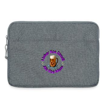 Lieber Koa Dirndl Als Koa Mass - Laptoptasche 15" - Grau meliert - Vorne