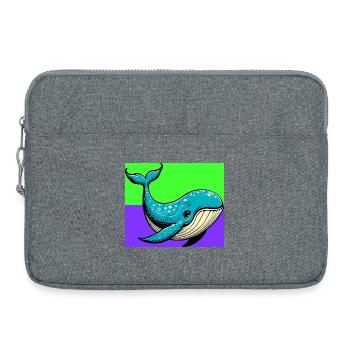 Wal - Laptoptasche 15" - Grau meliert - Vorne