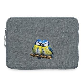 Two Blue - Laptop bag 15" - heather grey - Front