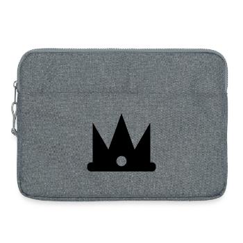 Couronne - Sacoche pour ordinateur portable 15 pouces - gris chiné - Devant