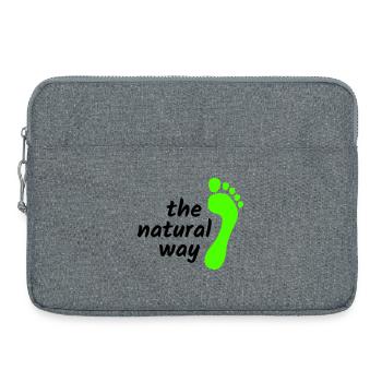 Barefoot - The Natural Way 2023 - Laptop bag 15" - heather grey - Front