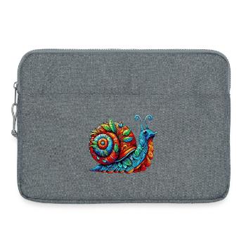 Snail - Laptop bag 15" - heather grey - Front