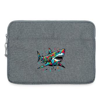 Shark - Laptop bag 15" - heather grey - Front