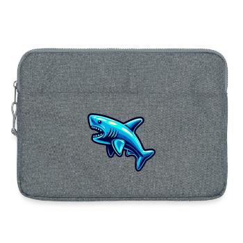 Shark - Laptop bag 15" - heather grey - Front