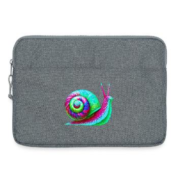 Snail - Laptop bag 15" - heather grey - Front