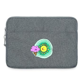Baby Collection Summer Sun 05 - Laptop bag 15" - heather grey - Front