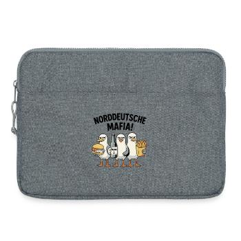 North German Mafia - Laptop bag 15" - heather grey - Front