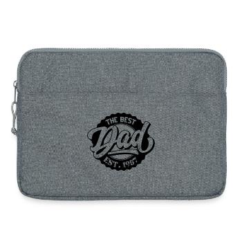 The Best Dad EST 1957 - Laptoptasche 15" - Grau meliert - Vorne