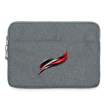 Design sportif du maillot Effet dynamique - Sacoche pour ordinateur portable 15 pouces - gris chiné - Devant