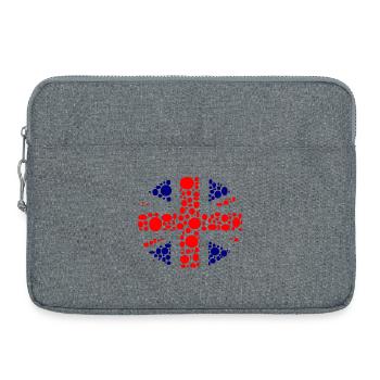 england - Sacoche pour ordinateur portable 15 pouces - gris chiné - Devant
