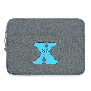 X - Laptoptasche 15" - Grau meliert - Vorne