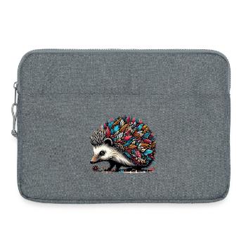 Igel - Laptoptasche 15" - Grau meliert - Vorne