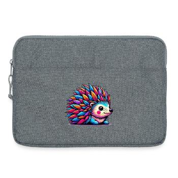 Igel - Laptoptasche 15" - Grau meliert - Vorne