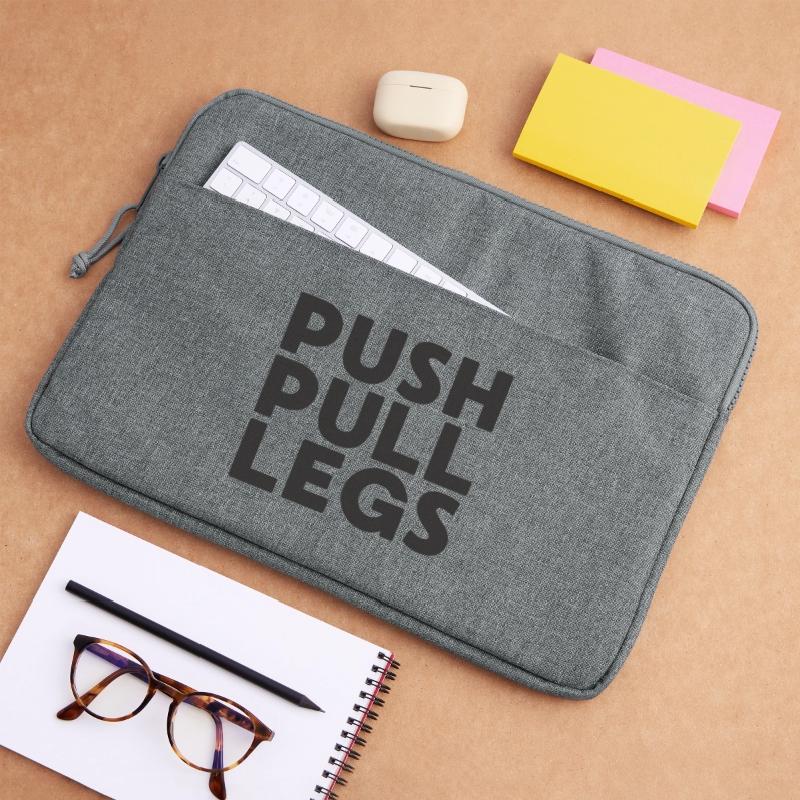 Push Pull Jambes Répéter Entraînementssplit Sacoche pour ordinateur portable 15 pouces