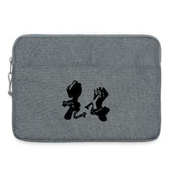 Liberté - Sacoche pour ordinateur portable 15 pouces - gris chiné - Devant