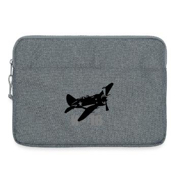 I-16 - Sacoche pour ordinateur portable 15 pouces - gris chiné - Devant