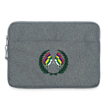 Terschelling Laurel Custom – Island Edition - Laptop bag 15" - heather grey - Front