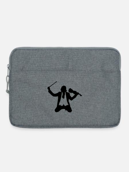 Geiger - Laptoptasche 15" - Grau meliert