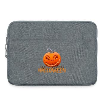 Halloween - Sacoche pour ordinateur portable 15 pouces - gris chiné - Devant