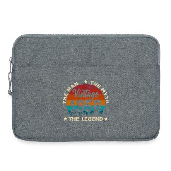 Jahrgang 1958 Legend Circle - Laptoptasche 15" - Grau meliert - Vorne