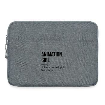 Animation - Laptoptasche 15" - Grau meliert - Vorne