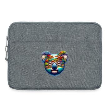Koala - Laptop bag 15" - heather grey - Front