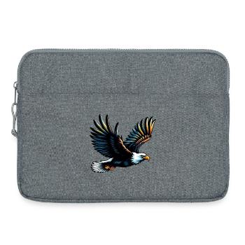 Aigle - Sacoche pour ordinateur portable 15 pouces - gris chiné - Devant