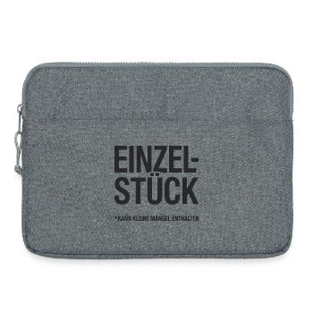  Einzelstück Kann Kleine Mängel Enthalten Lustiger - Laptoptasche 15" - Grau meliert - Vorne