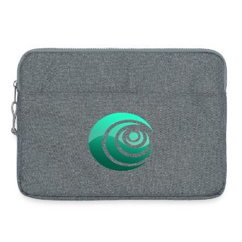 Love - Laptop bag 15" - heather grey - Front