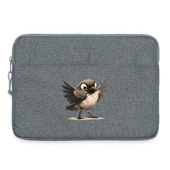 Elstern Elster - Laptoptasche 15" - Grau meliert - Vorne