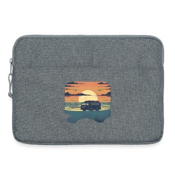 Camper - Laptop bag 15" - heather grey - Front