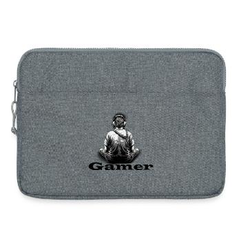 Gamer - Laptoptasche 15" - Grau meliert - Vorne