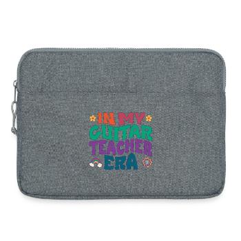 in my guitar teacher era - Laptoptasche 15" - Grau meliert - Vorne