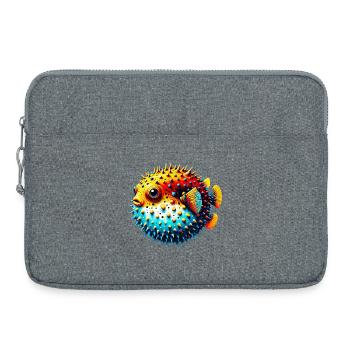 Blowfish - Sacoche pour ordinateur portable 15 pouces - gris chiné - Devant