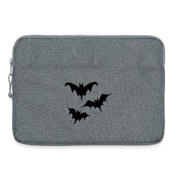 Chauves-souris Halloween Art Trio - Sacoche pour ordinateur portable 15 pouces - gris chiné - Devant