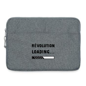 revolution loading - Sacoche pour ordinateur portable 15 pouces - gris chiné - Devant