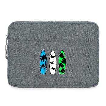 Surfboards - Laptop bag 15" - heather grey - Front