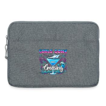 Girls Gone Cruising Family Vacation Trip Cruising - Laptop bag 15" - heather grey - Front