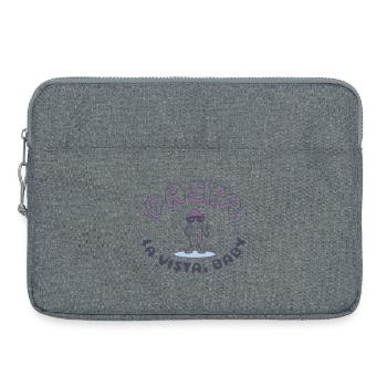 Graphique d’icônes Astra Peace - Sacoche pour ordinateur portable 15 pouces - gris chiné - Devant