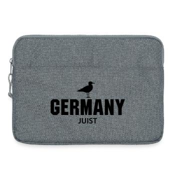 Juist GERMANY - Laptoptasche 15" - Grau meliert - Vorne