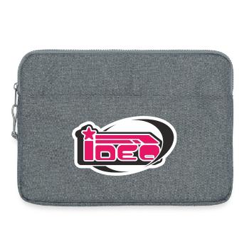 The idea of y2k - Laptop bag 15" - heather grey - Front