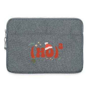 Christmas Math Hohoho Math Formula Math - Laptop bag 15" - heather grey - Front