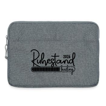 Ruhestand 2026 Loading Lustig Ruhestand 2026 - Laptoptasche 15" - Grau meliert - Vorne