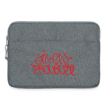 T-shirt Aix Aix Aix Idea Cadeau - Sacoche pour ordinateur portable 15 pouces - gris chiné - Devant