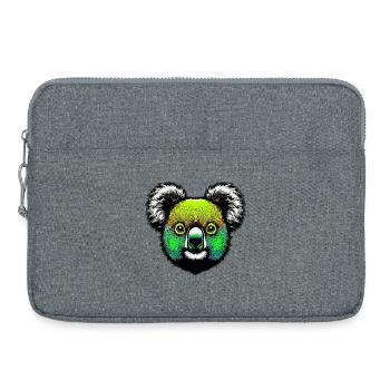 Koala - Laptop bag 15" - heather grey - Front