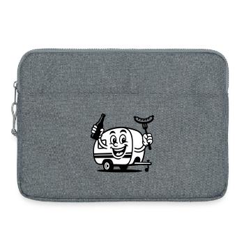 Its Camping Time - Laptoptasche 15" - Grau meliert - Vorne